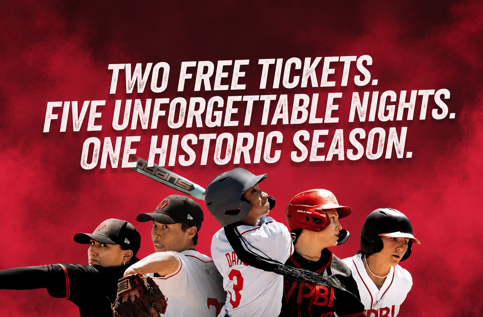 Free tickets to the Women's Pro Baseball League